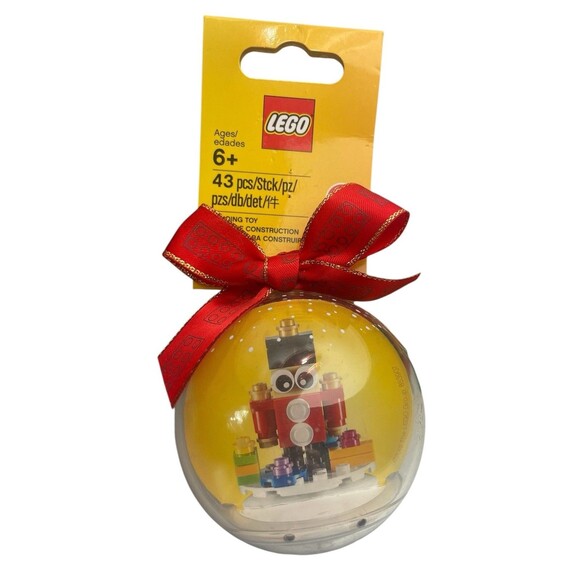 LEGO Christmas Ornament Nutcracker 2019 Toy Soldier Figure 43pc Set #853907 New - Picture 1 of 6